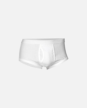 JBS Original - Briefs with fly - White