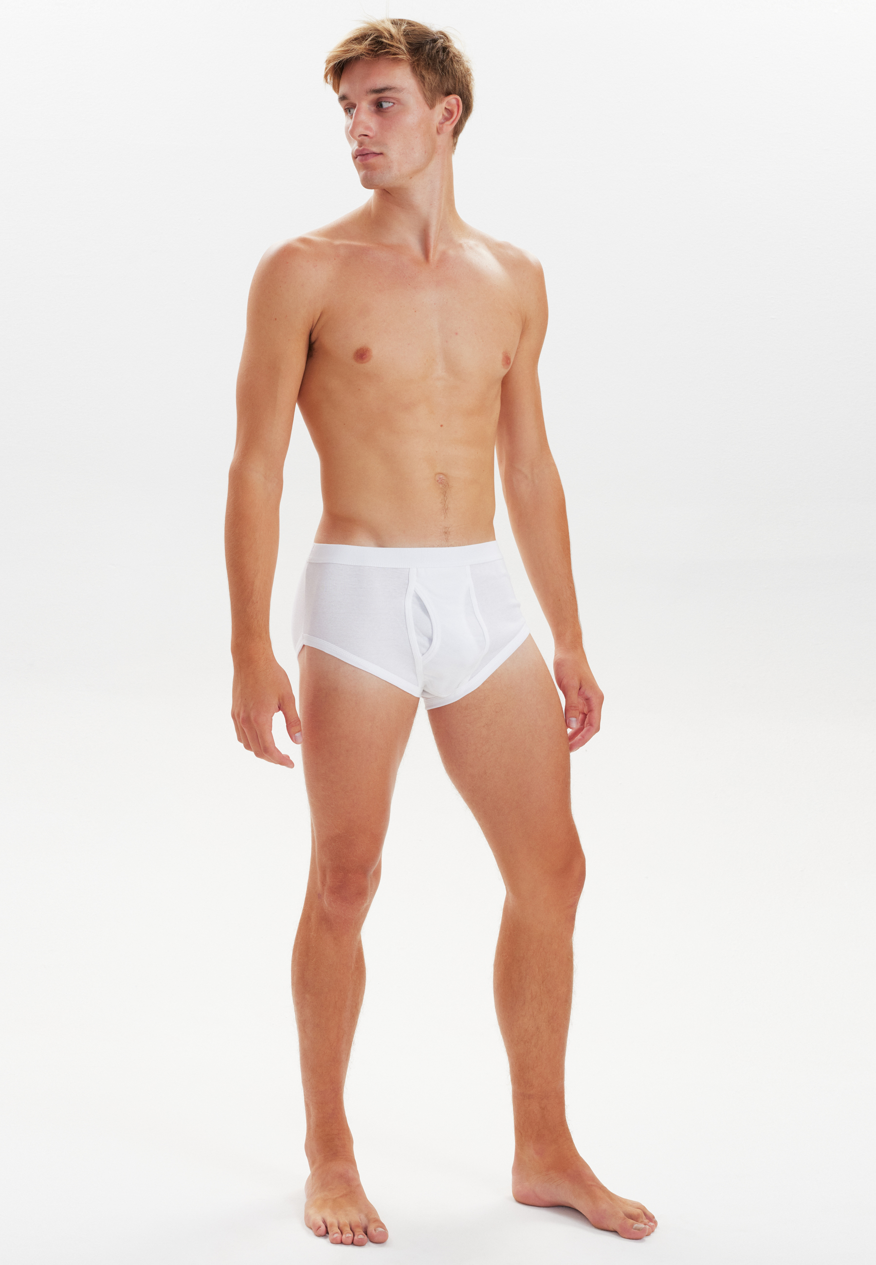 JBS Original - Briefs with fly - White - 4