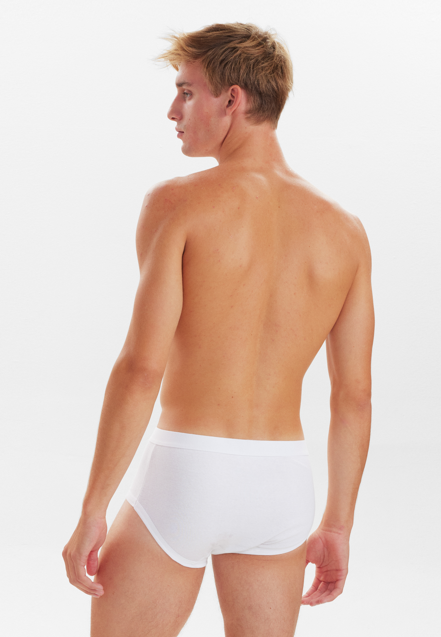 JBS Original - Briefs with fly - White - 3