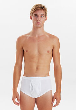 JBS Original - Briefs with fly - White