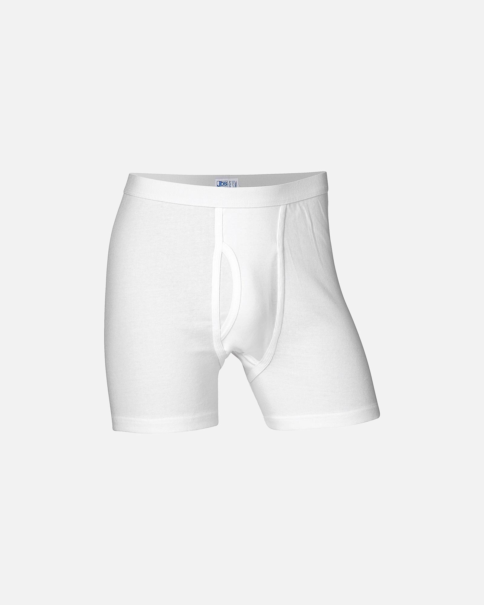 JBS Original - Boxer with fly - White