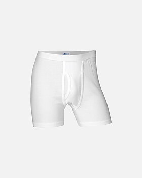JBS Original - Boxer with fly - White