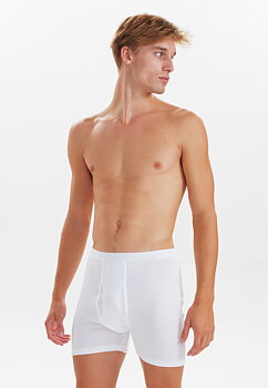 JBS Original - Boxer with fly - White