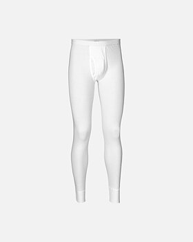 JBS Original - Long Johns with fly - White