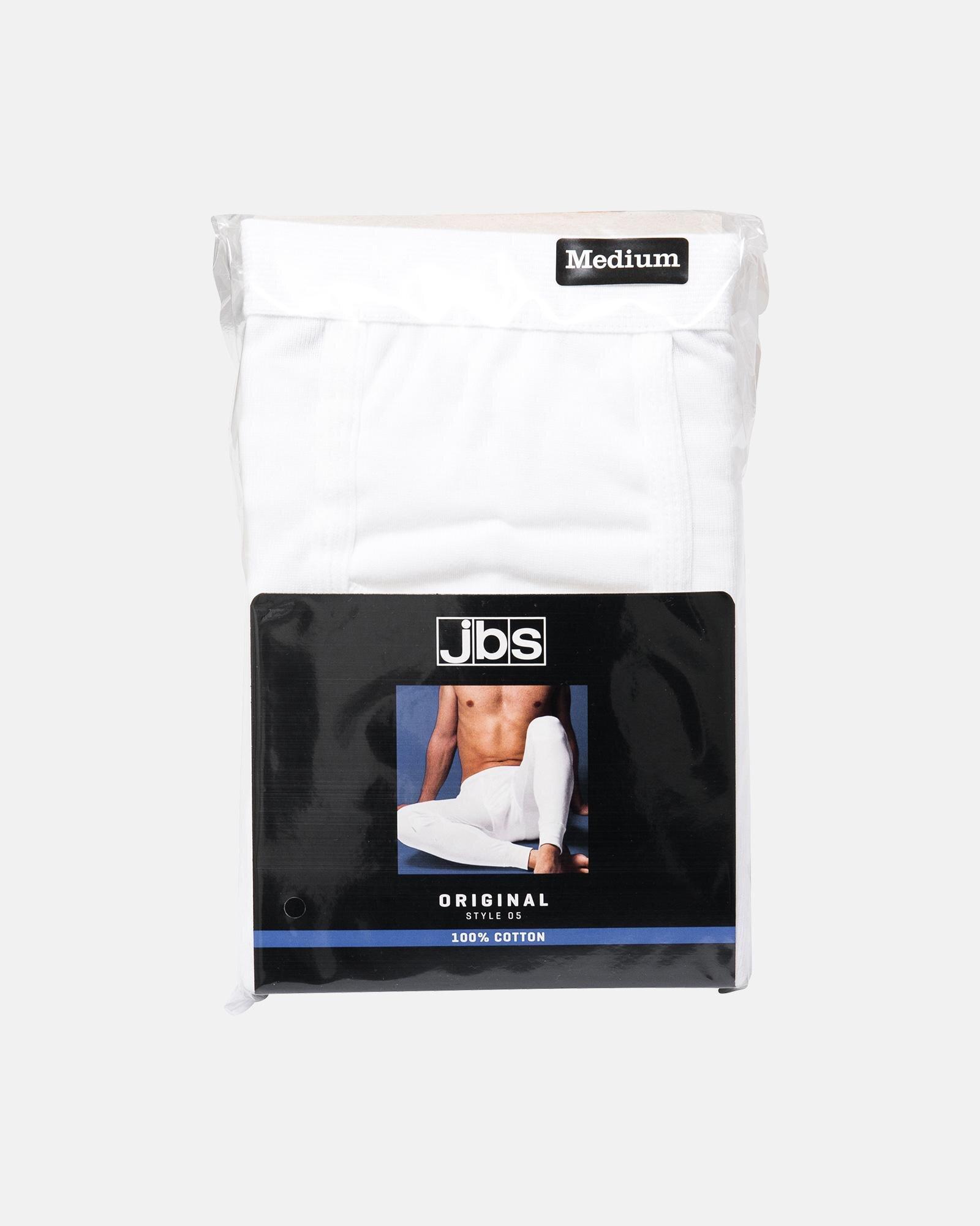 JBS Original - Long Johns with fly - White - 7