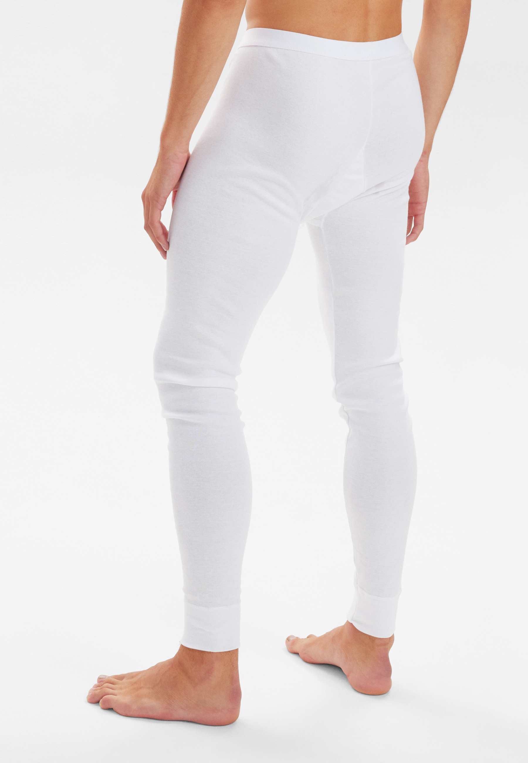 JBS Original - Long Johns with fly - White - 3