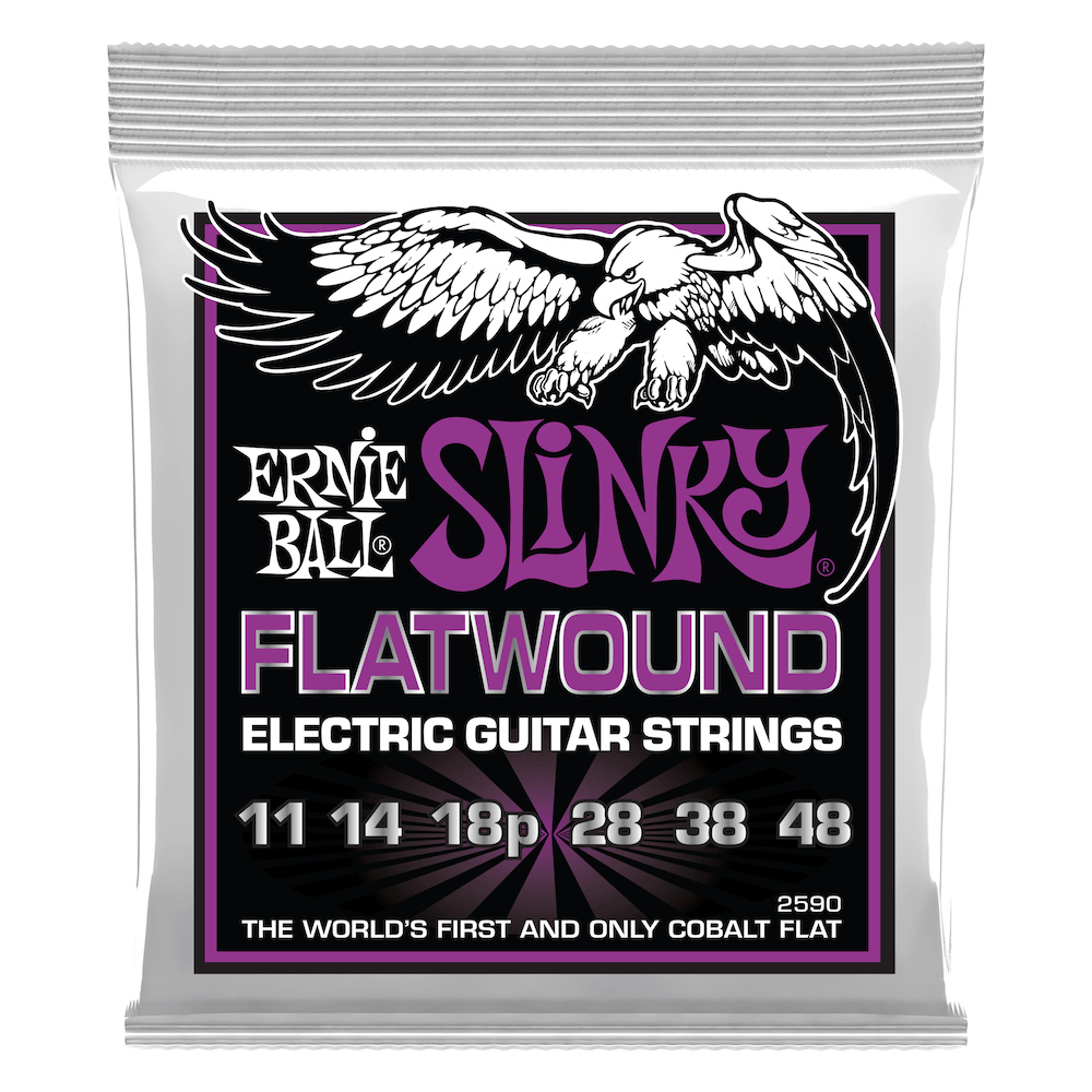 Ernie Ball EB-2590 Power Slinky Flatwound 011-048