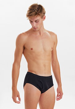 JBS Original - Briefs with fly - Black