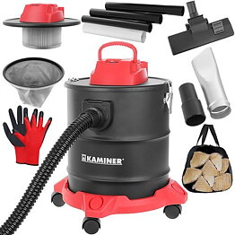 Påslös Ask- och Industridammsugare 20l / 1600 W