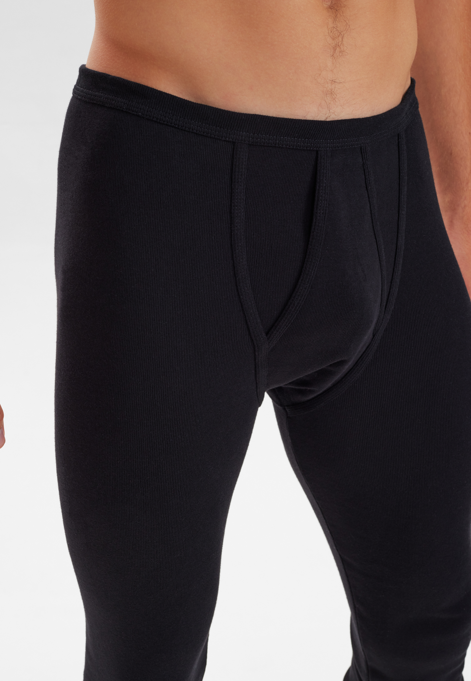 JBS Original - Long Johns with fly - Black - 4