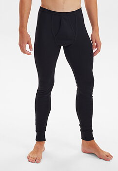 JBS Original - Long Johns with fly - Black