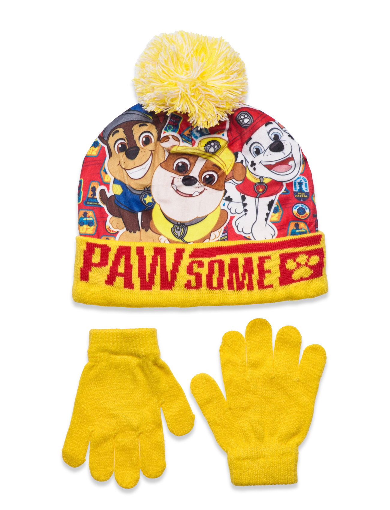 Paw Patrol Mössa Fingervantar