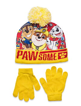 Paw Patrol Mössa Fingervantar