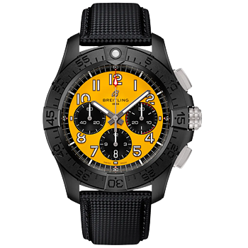 Breitling SB0147101I1X2 Avenger B01 Chronograph 44 Night Mission gul och svart