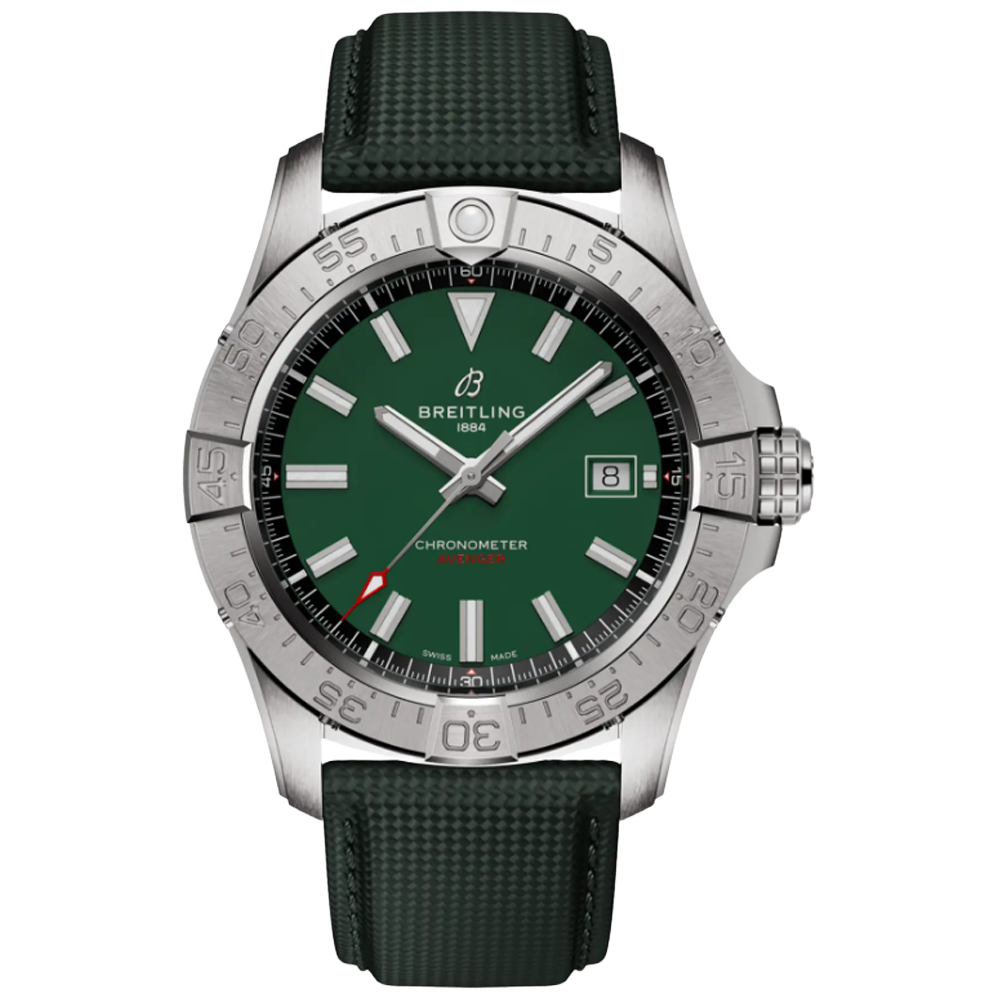 Breitling A17328101L1X1 Avenger Automatic 42 grön 