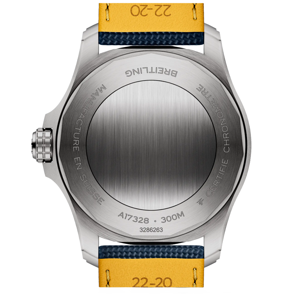 Breitling A17328101C1X1 Avenger Automatic 42 blå baksida