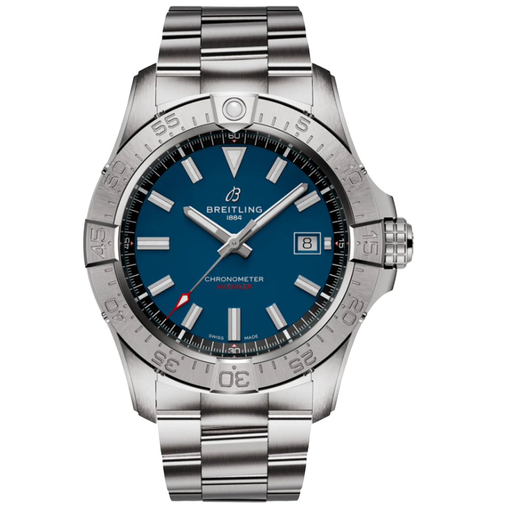 Breitling A17328101C1A1 Avenger Automatic 42 blå 
