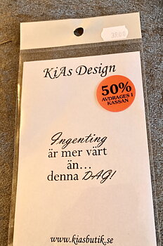 KD Stämplar - Ingenting… 