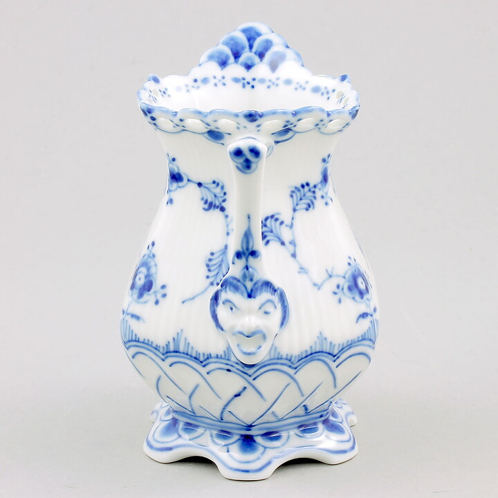Royal Copenhagen (Blue Fluted 20th Century) Full Lace Creamer #1032