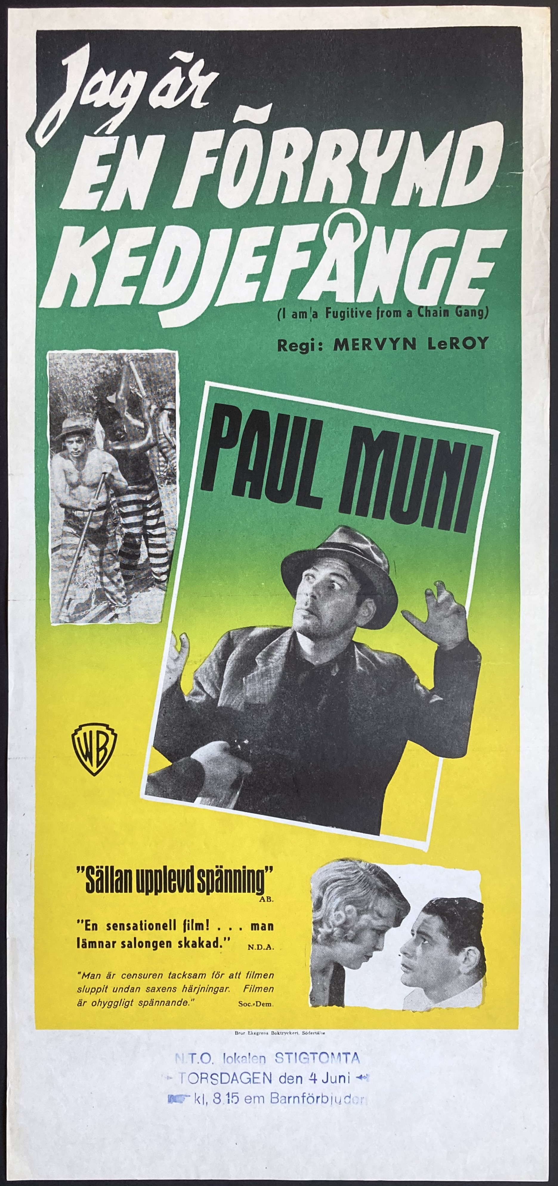 I AM A FUGITIVE FROM A CHAIN GANG (1932)
