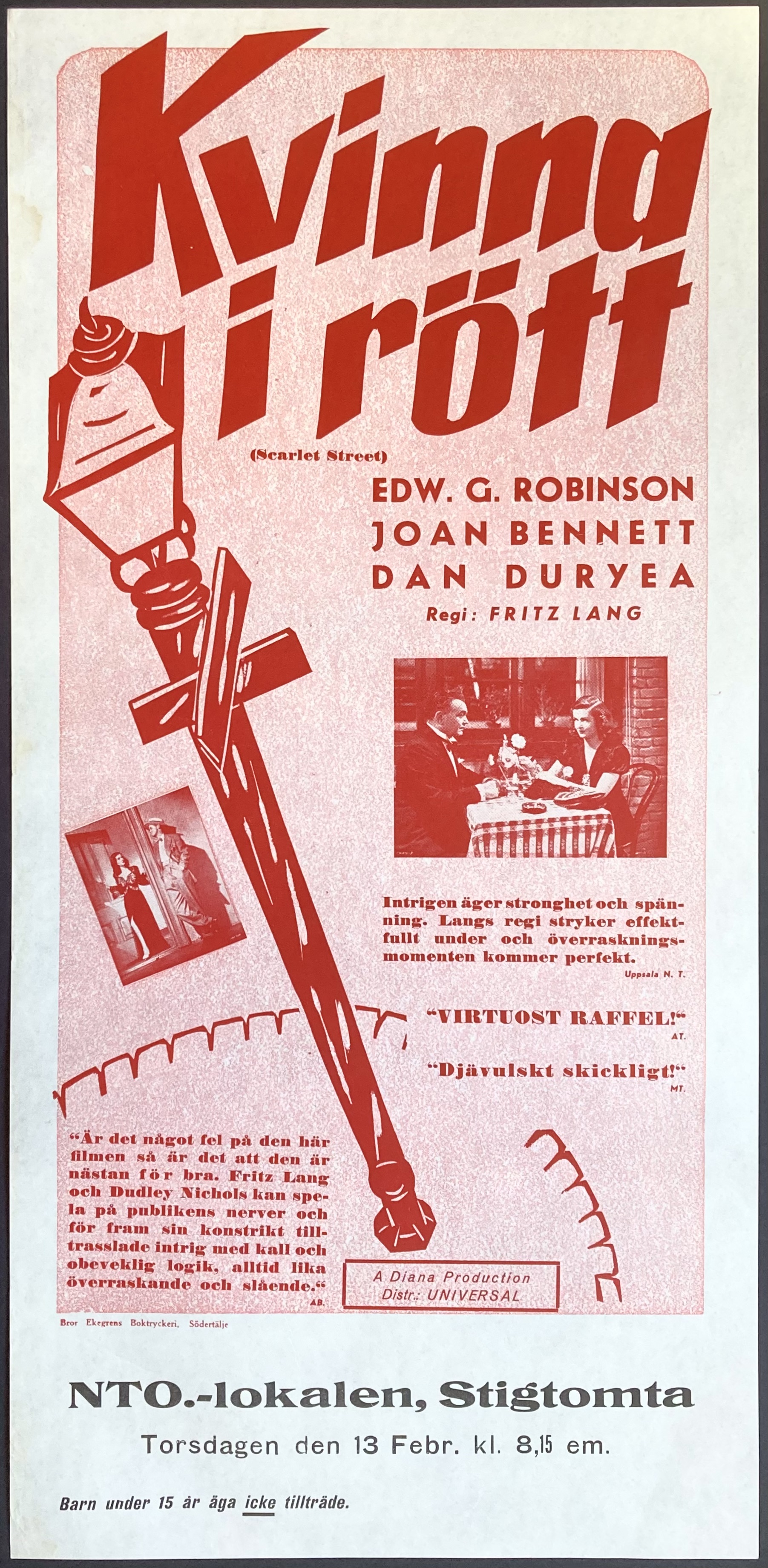 SCARLET STREET (1945)