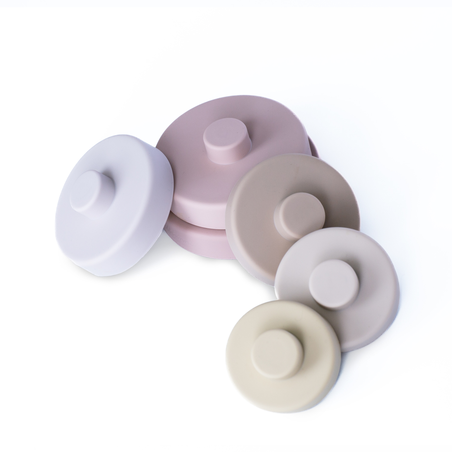 Stapellek silikon rosa - 2
