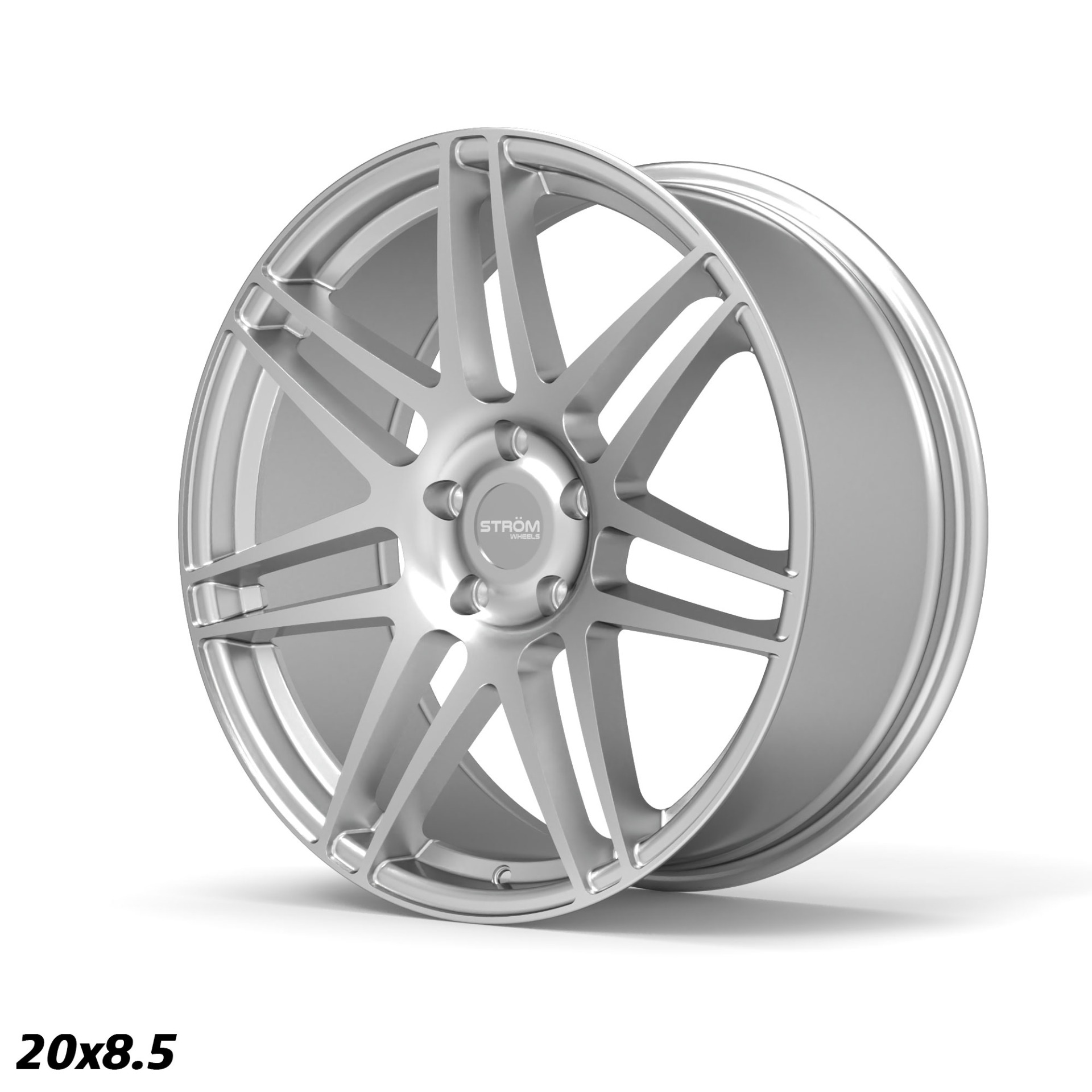 20" Ström STR3 Quartz silver 5x112