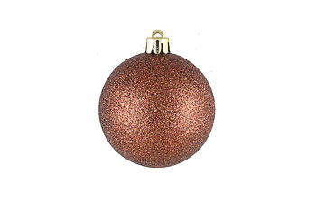 Julgranskulor 6 cm 9 st. brun mix