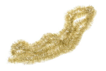 Julgransglitter guld 4 m