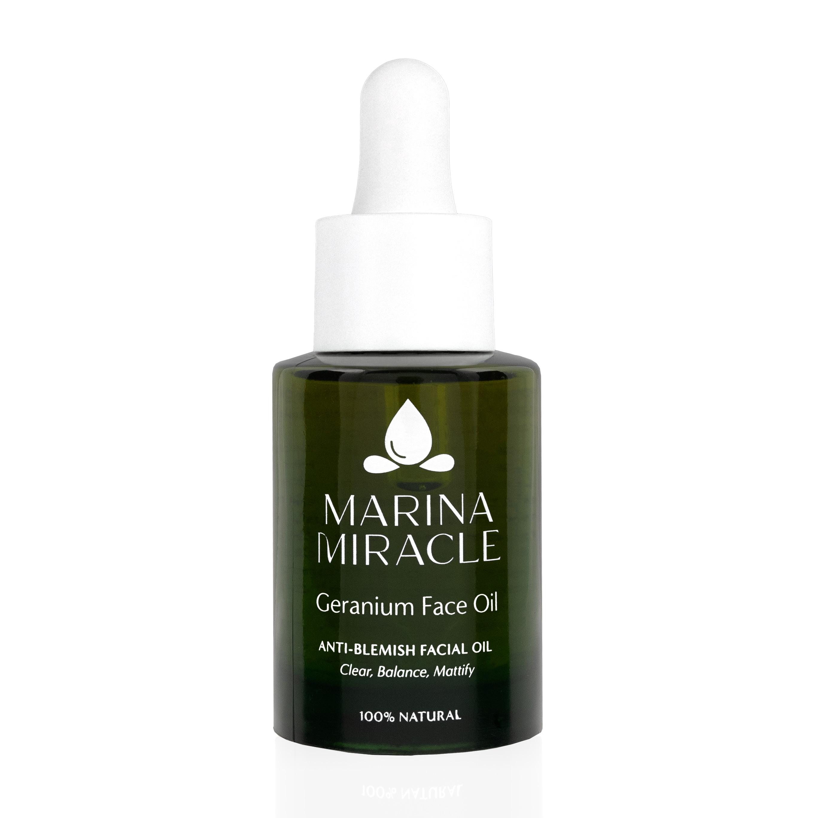 Marina Miracle Geranium Face Oil 30ml - Ansiktsolja fet hud