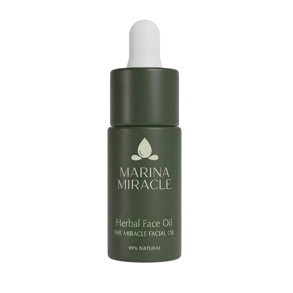 Marina Miracle Herbal Face Oil 5ml - Ansiktsolja känslig hud - 2