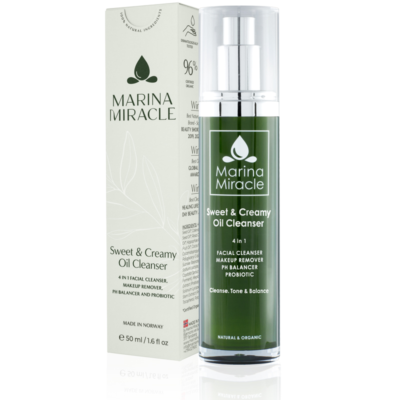 Marina Miracle Sweet & Creamy Oil Cleanser 50ml - 3