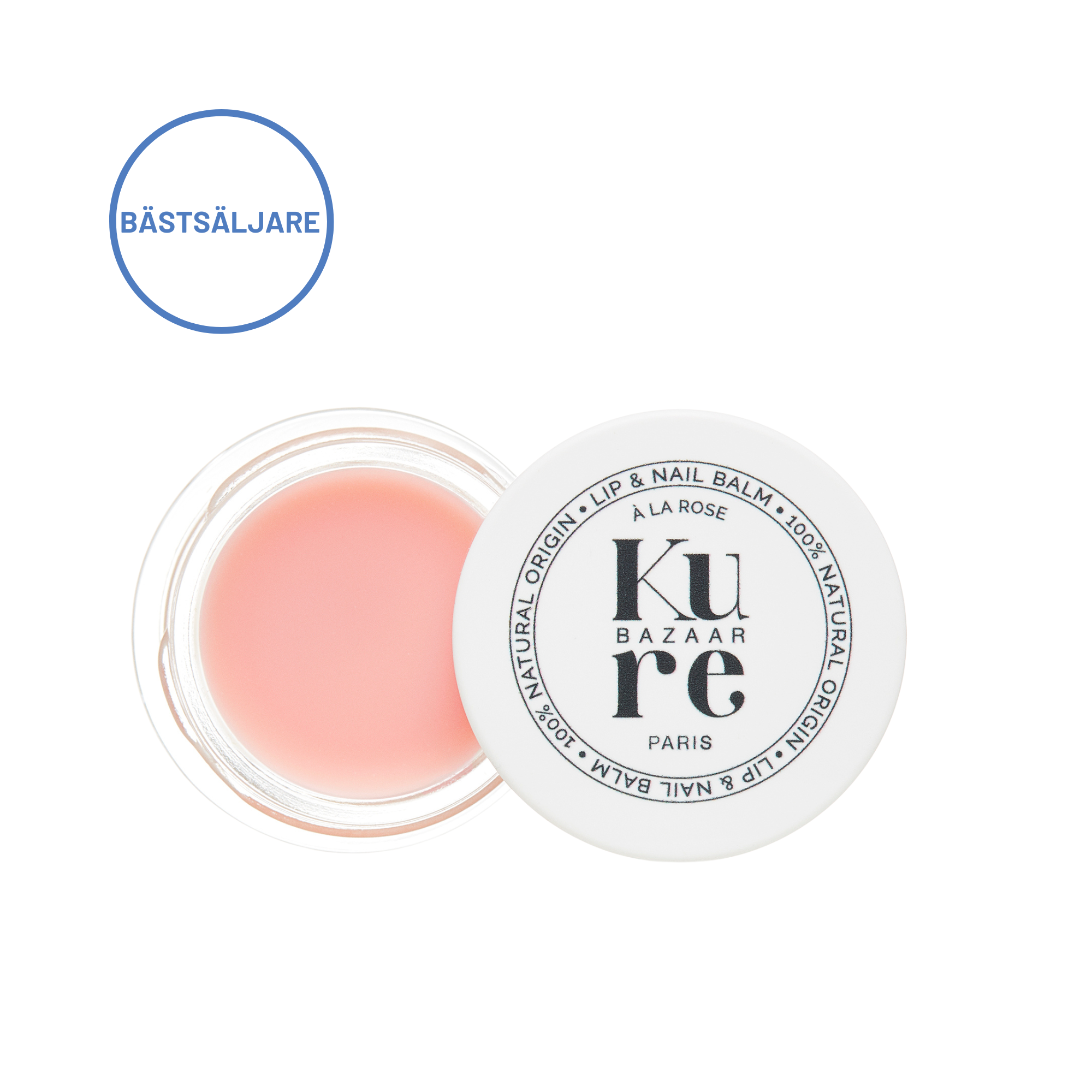 Kure Bazaar Lip and Nail Balm Rose 15ml