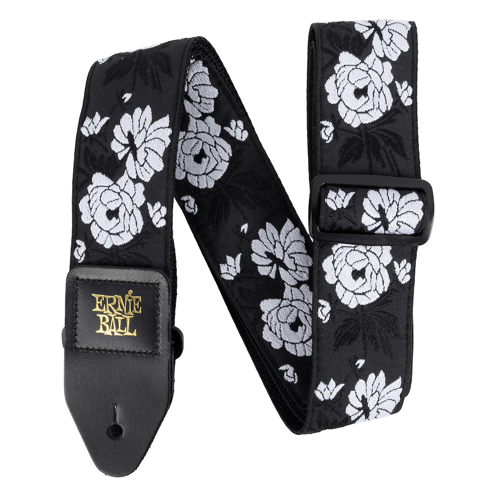 Ernie Ball EB-5357 Vanilla Rose Jacquard Guitar Strap