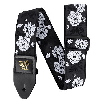 Ernie Ball EB-5357 Vanilla Rose Jacquard Guitar Strap