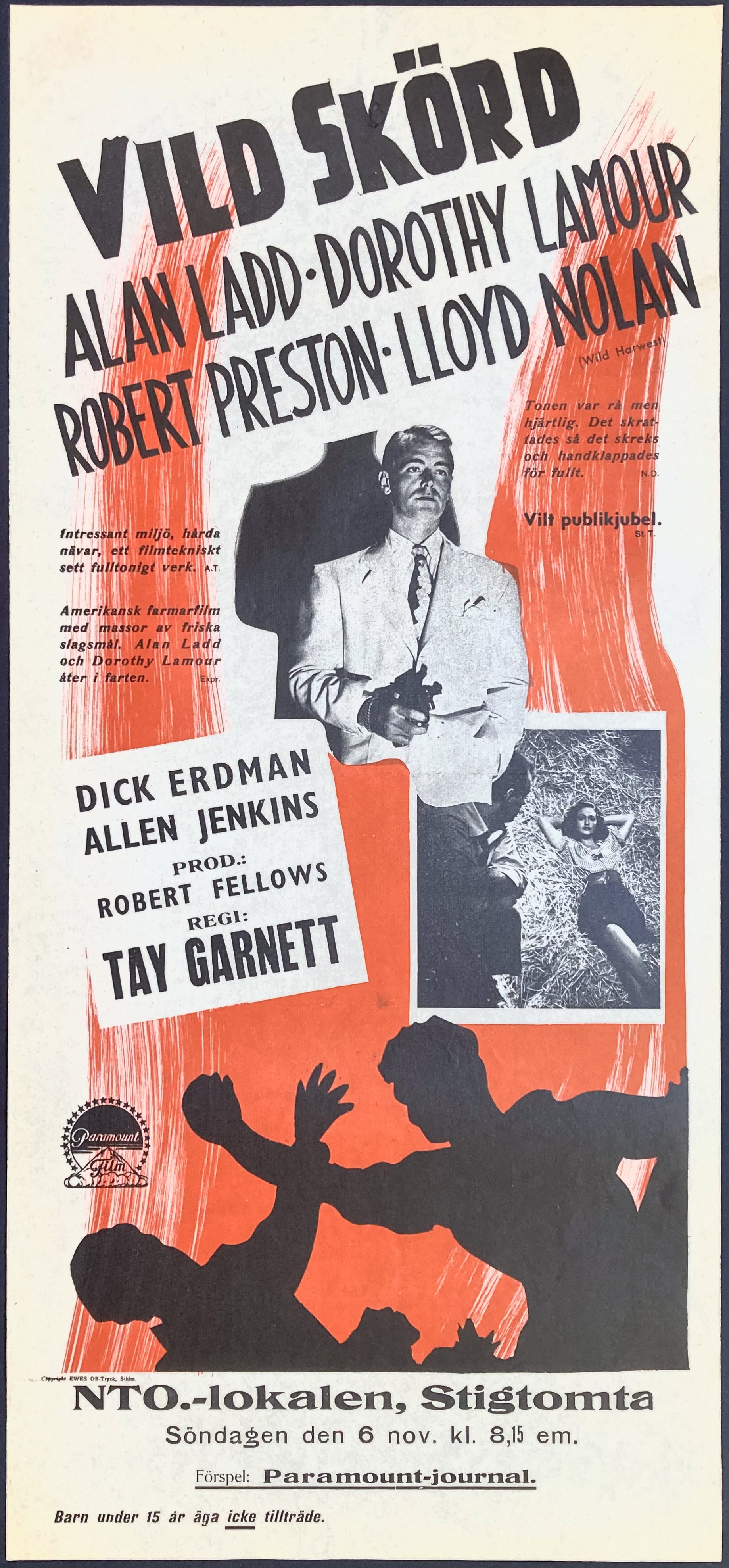 WILD HARVEST (1947)