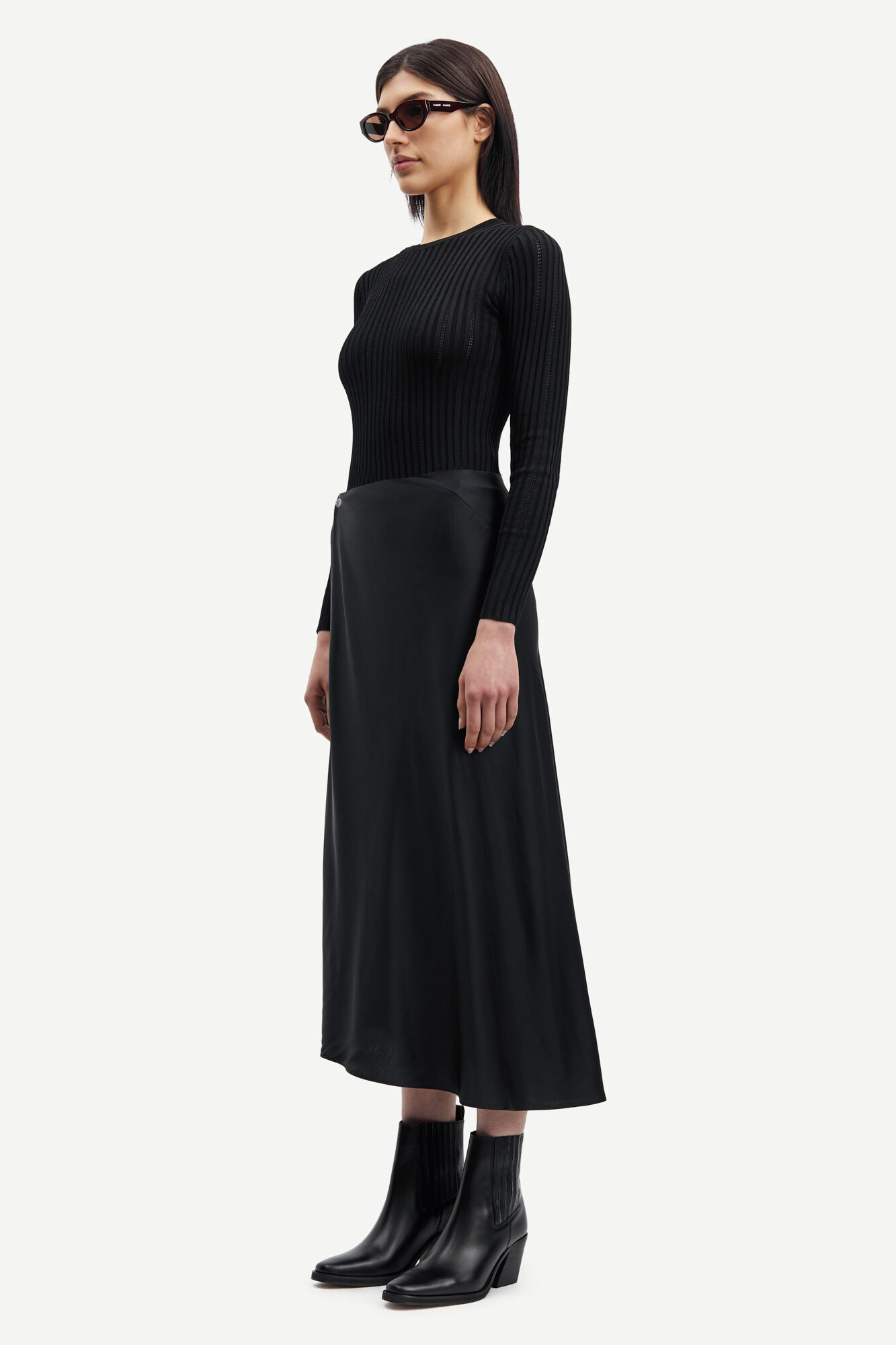 Samsoe Samsoe Viktoria Bias Skirt - 5