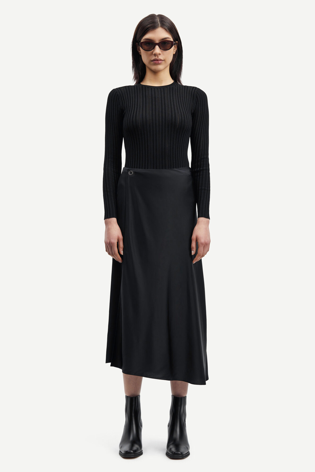 Samsoe Samsoe Viktoria Bias Skirt - 2