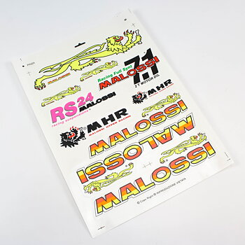Sticker sheet Malossi