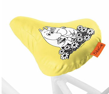 Mumin Sadelöverdrag till vuxen cykel - Mumintrollet & Snorkförken