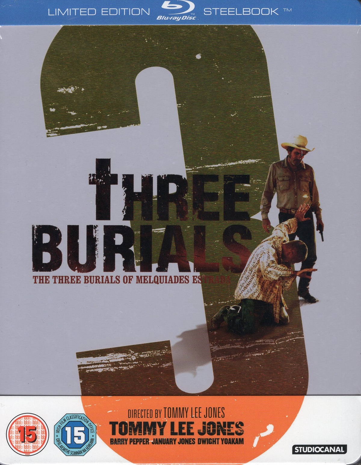 Three Burials of Melquiades Estrada (Limited Edition Steelbook) (ej svensk text) (Blu-ray)