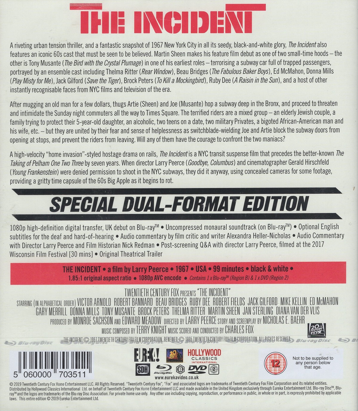The Incident (ej svensk text) (Blu-ray + DVD) - 2