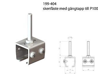 Skruvfäste 199-404