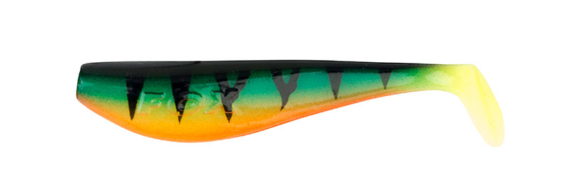 Fox Rage Zander Pro Shad 14cm UV Ultra är en jigg för stora gösar och gäddor. Gösjiggens färg: firetiger