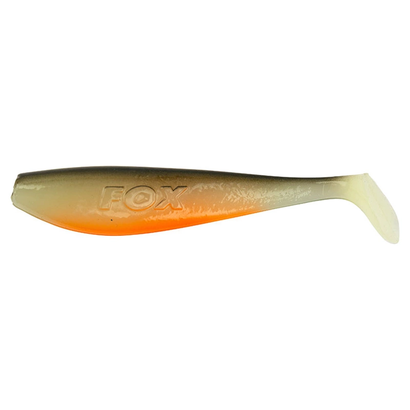 Fox Rage Zander Pro Shad 14cm UV Ultra är en jigg för stora gösar och gäddor. Gösjiggens färg: hot olive