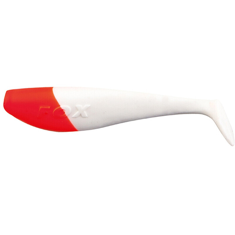 Fox Rage Zander Pro Shad 14cm UV Ultra är en jigg för stora gösar och gäddor. Gösjiggens färg: red head