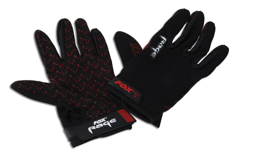 Fox Rage Power Grip Gloves perfect full coverage thin gloves for fishing