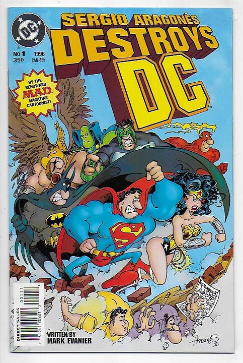 Sergio Aragonés Destroys DC # 1 NM-