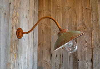 Stallampa Koppar - Packhus Nr. 1907  Ø 28 cm