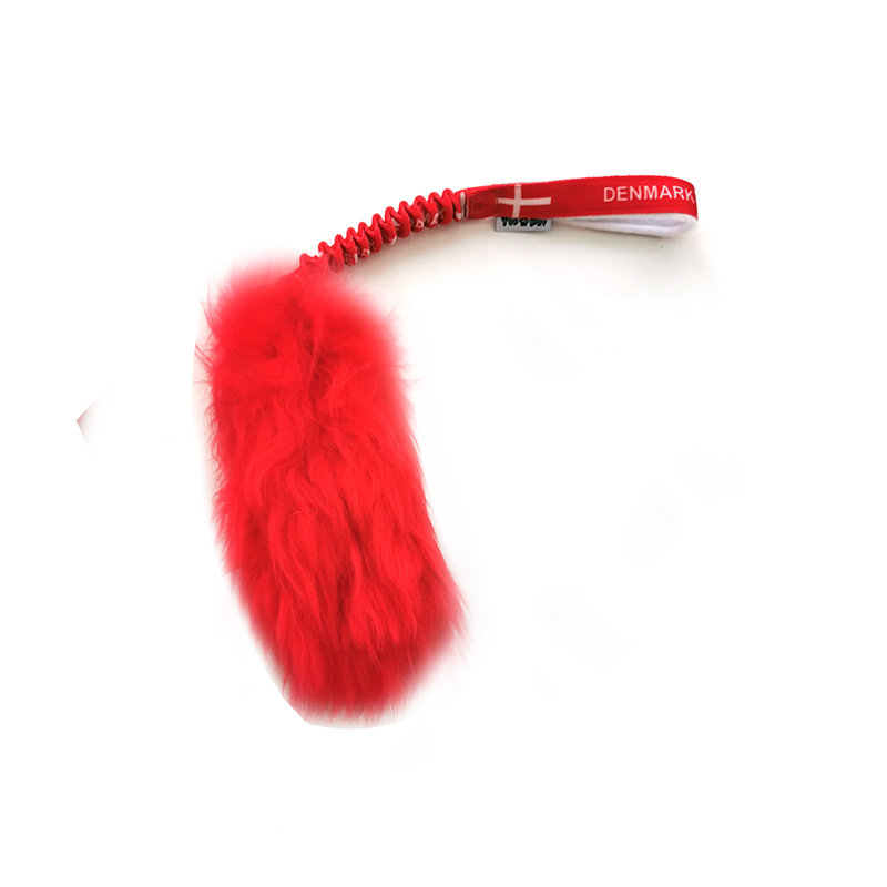 Denmark toy with ball sheepskin